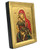 Virgin Mary Eleousa – Mercy Giving of Kykkos Silk Screen Icon – Gold & Engraved Wood
