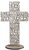 Our Father Prayer (Greek) Laser-Cut Cross with Stand