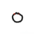 Black Waxy Prayer Rope with Cross for the Finger