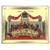 The Last Supper Silk Screen Icon Gold on Wood