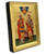 Saints Theodore Stratelates and Tyron, Silk Screen Gold Icon : SE-
