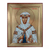 Saint Olga Handmade Wooden Iconography on Natural Wood