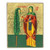 Saints Catherine and Irene Silk Screen Icon Magnets - Set of 2
