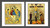 The Holy Trinity and The Crucifixion Silk Screen Icon Magnets - Set of 2