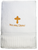 Embroidered Baptismal (Bath) Towel in Greek