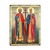 Saints Constantine (Konstantinos) and Helen (Eleni) Silk Screen Icon – Aged Edge Wood
