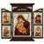 Virgin Mary Glykofilousa – Sweet Kissing Silk Screen Triptych Icons – Engraved  Sterling Silver & Wood