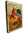 Saint Demetrios Silk Screen Icon – Aged Edge Wood