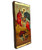 Saint Demetrios Silk Screen Icon – Aged Edge Wood