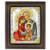 The Holy Family Christian Icon – Engraved Silver & Wood Icon