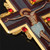 Gold Color Pastoral Cross Orthodo