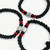 Cross Red Bead Black Bead 33 Knot Komposkini