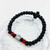 Cross Red Bead Black Bead 33 Knot Komposkini