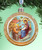 Orthodox Nativity Glass Ornament by G. DeBrekht - Nativity Holiday Decor - 73752G