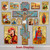 Saint Michael Archangel Wooden Gold Plated Orthodox Christian Sacred Icon - Inspirational Icon Decor - 86027