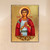 Saint Stephen Wooden Gold Plated Religious Christian Sacred Icon - Inspirational Icon Decor - 85056