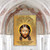 The Holy Face Wooden Gold Plated Religious Orthodox Sacred Icon - Inspirational Icon Decor - 85018