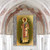 Saint Chrysostom Wooden Gold Plated Religious Christian Sacred Icon - Inspirational Icon Decor - 85054