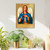 Adoration Wooden Gold Plated Religious Christian Sacred Icon - Inspirational Icon Decor - 85040