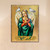Praying Angel Wooden Gold Plated Religious Christian Sacred Icon - Inspirational Icon Decor - 85026