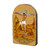 Crucifixion Cross Wooden Gold Plated Religious Christian Sacred Icon - Inspirational Icon Decor - 86058