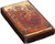 Panagia Pantanassa 17th-century Wooden Aged Icon on Canvas with Coloured Background from Mount Athos (15 x 8 cm)