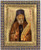 VATOPEDI MONASTERY Saint Sophronios of Essex - Greek Orthodox Icon on Canvas with Golden Background from Mount Athos (19 x 15 cm)