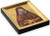 VATOPEDI MONASTERY Saint Joseph the Hesychast - Greek Orthodox Icon on Canvas with Golden Background from Mount Athos (13 x 10 cm)