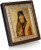 VATOPEDI MONASTERY Saint Sophronios of Essex - Greek Orthodox Icon on Canvas with Golden Background from Mount Athos, 17 x 15 cm