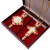 ZD023 + ZD024 Colorful Enamel Gold Plated Alloy Orthodox Church Bishop's Pectoral Necklace 2 Pcs/Set Priest's Cross