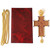 Orthodox Christian Pectoral Pendant Religion Wood Alloy Cross Necklace Ornate Crucifix Jesus Orthodox Priest