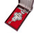 Alloy Silver Plated Pectoral Cross Necklace for New Priest Ordination with Color Stones
