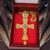 Orthodox Bishop Pectoral Cross Necklace with Customize Holy Jesus Crucifix Pendant Gold Plated Strand Chain for Priests