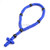 Catholic Komboskini Rope 50 Knots Rosary Christian Pray Ropes Blue Black Cord Rosary Orthodox Prayer Ropes