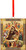 Needzo Nativity of Christ Christmas Ornament Wooden 2 Sided Orthodox Icon Gold Foil 3 1/16 Inch, Christmas Decoration Gift for Kids and Adults