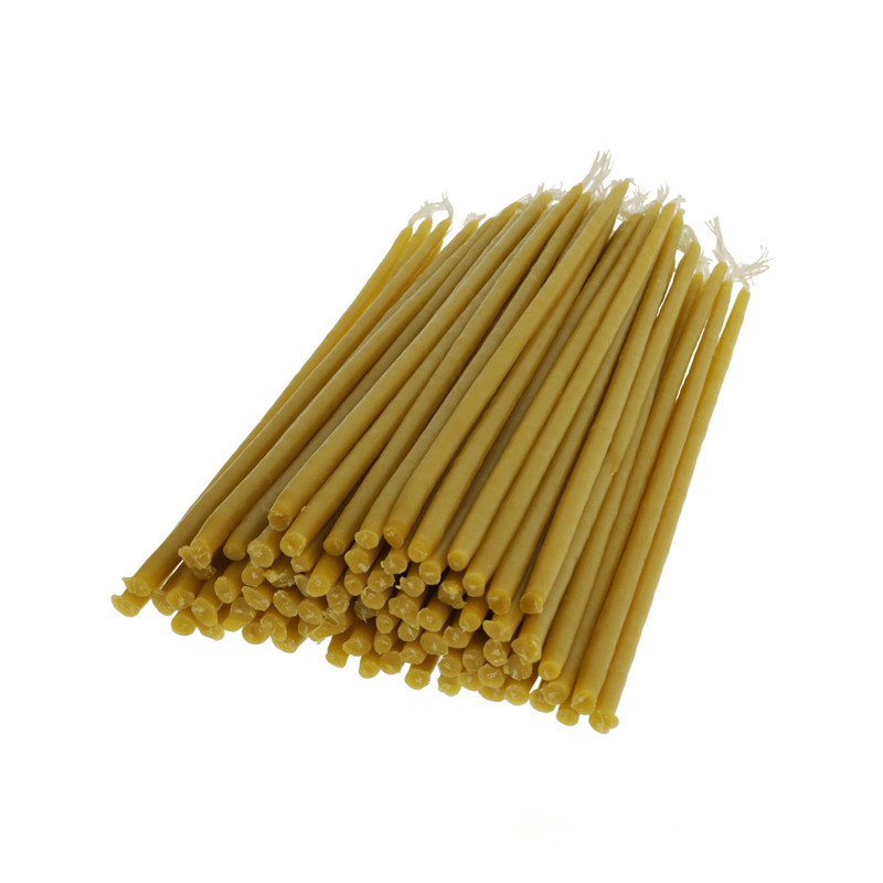 Small Beeswax Candles (2) Holy Cell of St. Nicholas