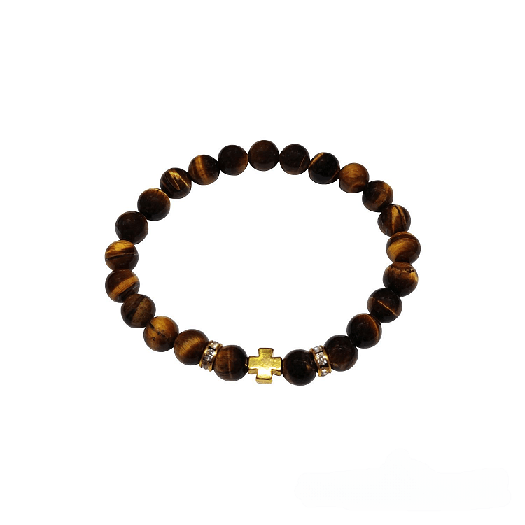 Prayer Rope with Tiger Eye Beads