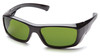 Pyramex Emerge IR Safety Glasses with Shade 3 lens (SB7960SF). ANSI Z87.1 certified protective eyewear for light brazing, torch cutting, and grinding applications, featuring 99% UV protection.