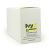 IvyX Post-Contact Skin Cleanser 25-count dispenser box for Poison Ivy and Oak oil removal.