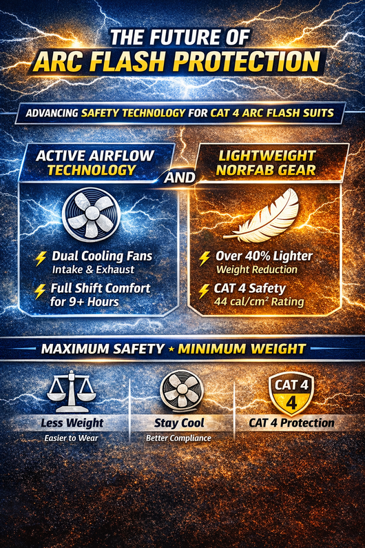Breaking the Heat Barrier: The New Era of Ventilated and Lightweight Arc Flash PPE