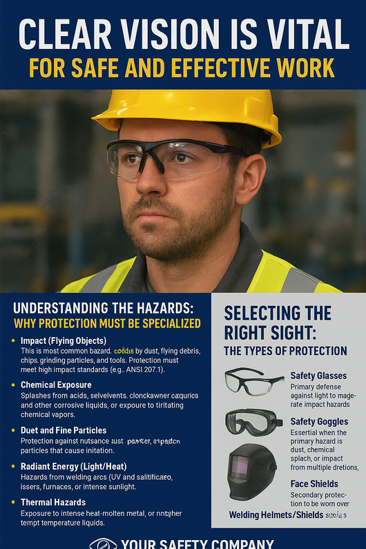 The Clear Difference: Your Essential Guide to Eye and Face Protection