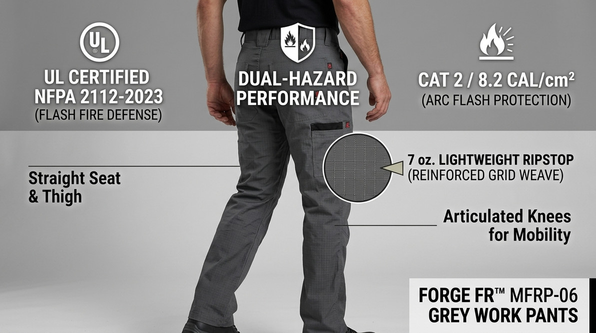 Lightweight Defense, Heavy-Duty Performance: Why the Forge FR MFRP-06 Ripstop Pants Belong on Your Jobsite