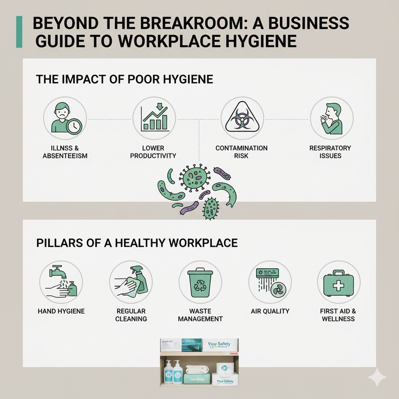  Beyond the Breakroom: A Business Guide to Workplace Hygiene and Sanitation