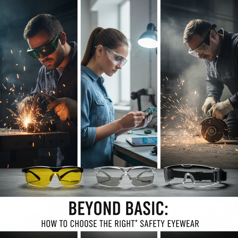 Beyond Basic: How to Choose the Right Safety Eyewear for Every Job