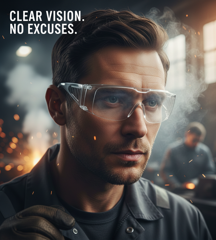 Clear Vision, No Excuses: Why Anti-Fog Safety Glasses Are Non-Negotiable