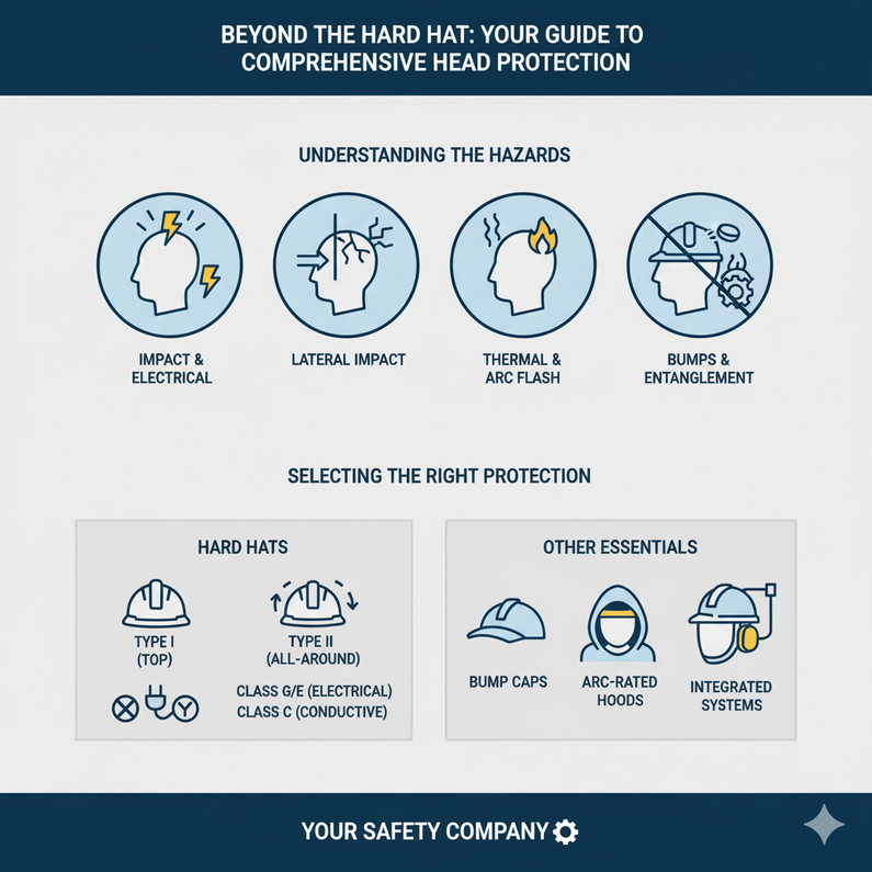 Beyond the Hard Hat: Comprehensive Head Protection for Every Workplace Hazard