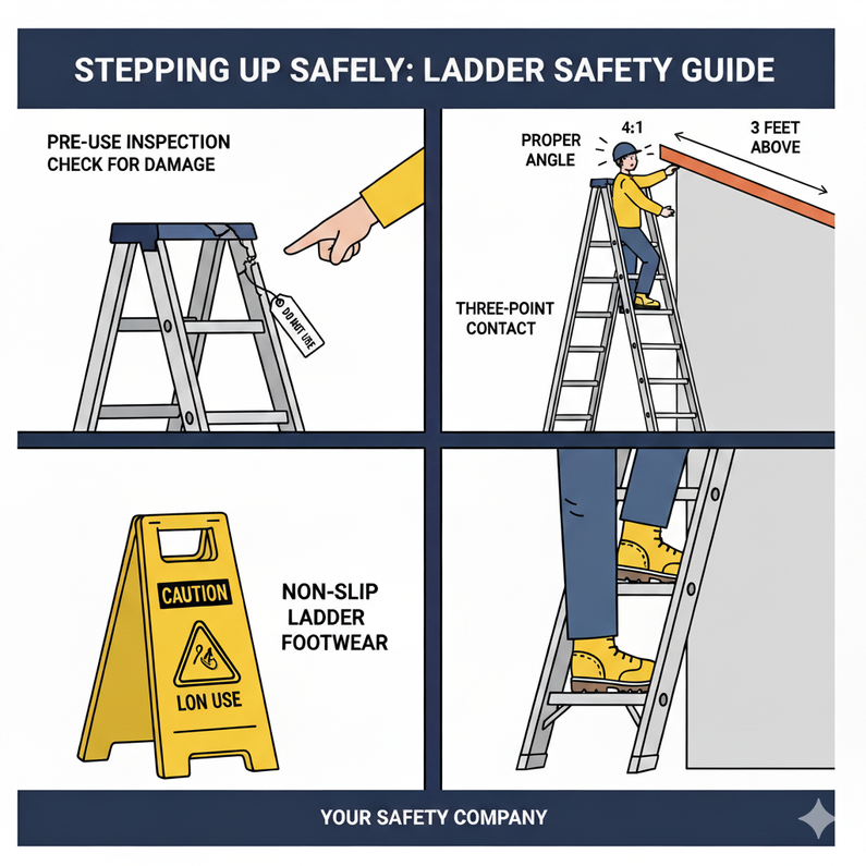 Climbing Towards Safety: Essential Ladder Practices
