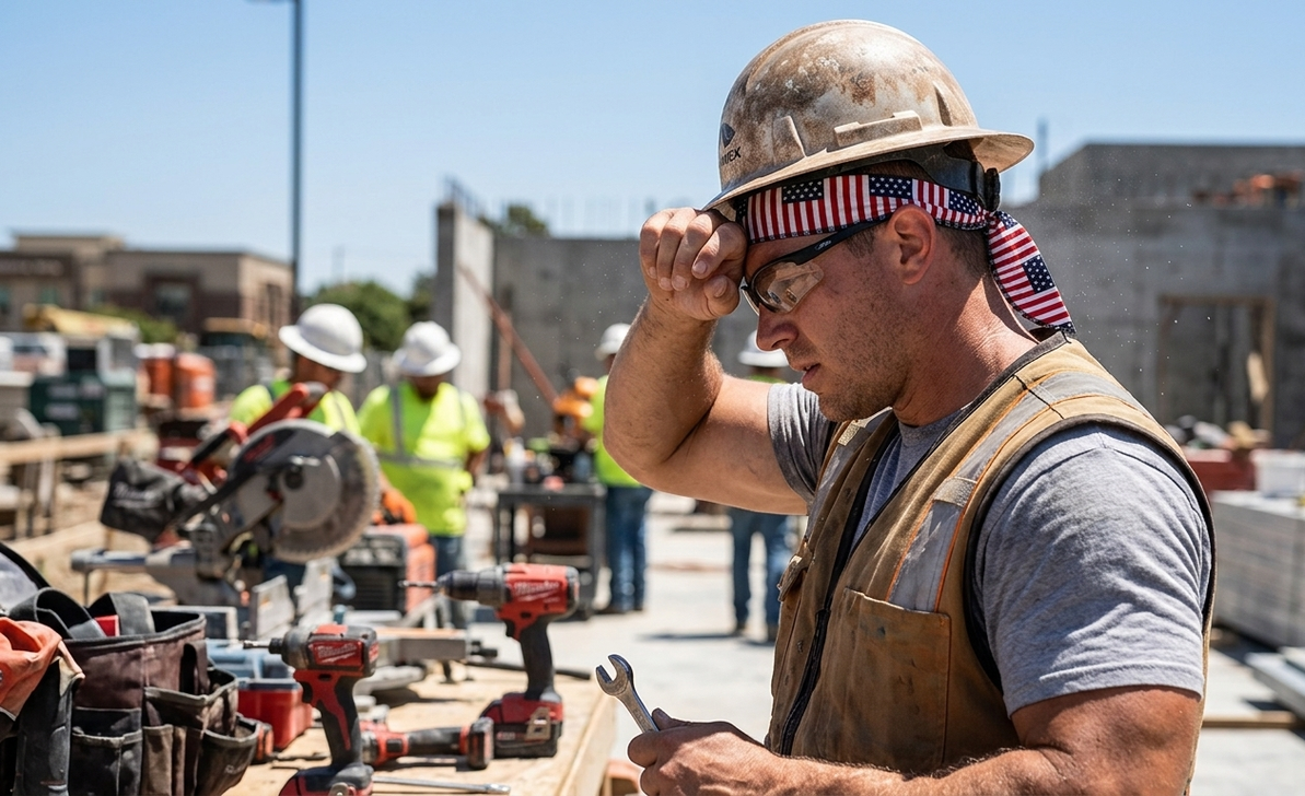 Beat the Heat: Why the Pyramex CNB Cooling Bandana is a Jobsite Essential This Summer