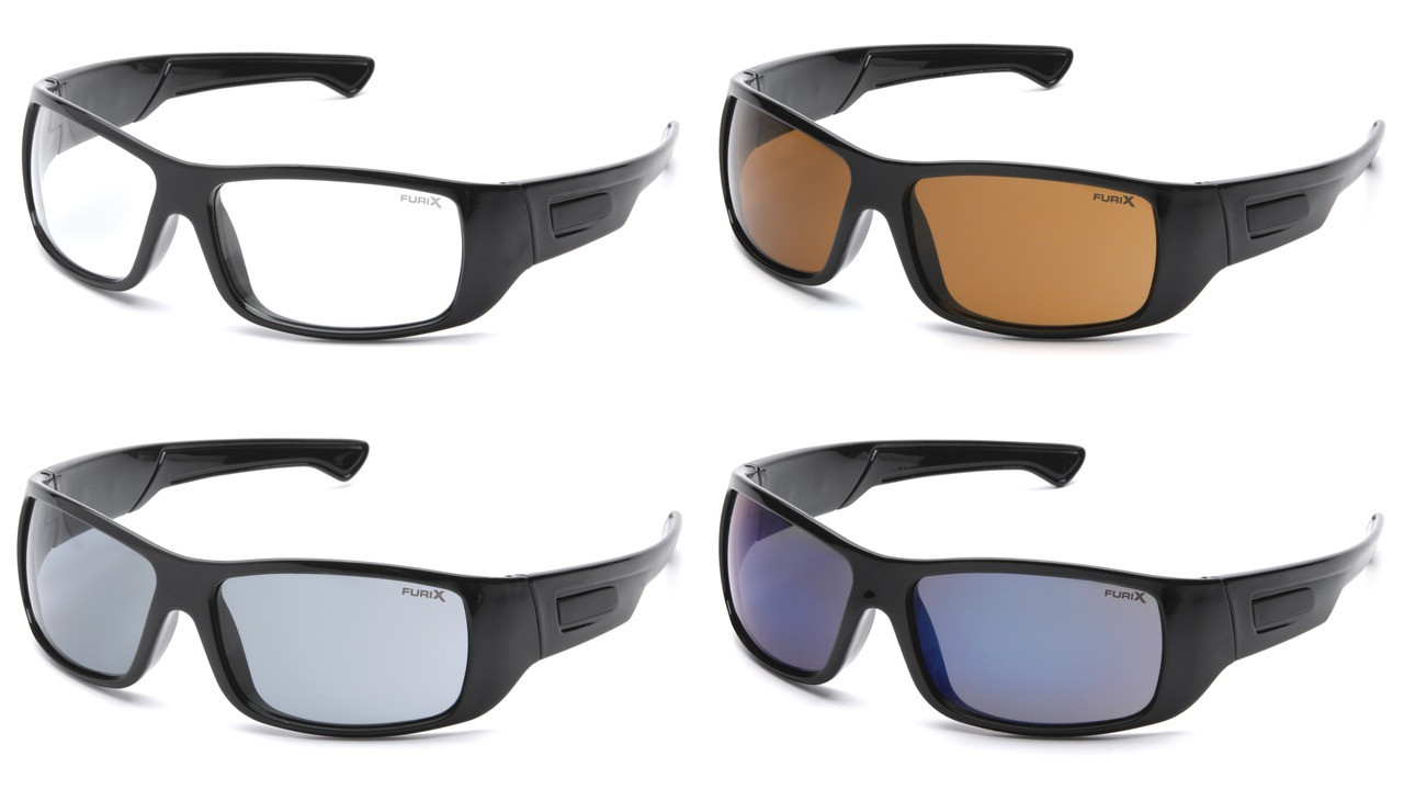 Pyramex Furix Lightweight Safety Glasses | All Lenses Anti-Fog