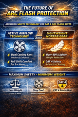 Breaking the Heat Barrier: The New Era of Ventilated and Lightweight Arc Flash PPE
